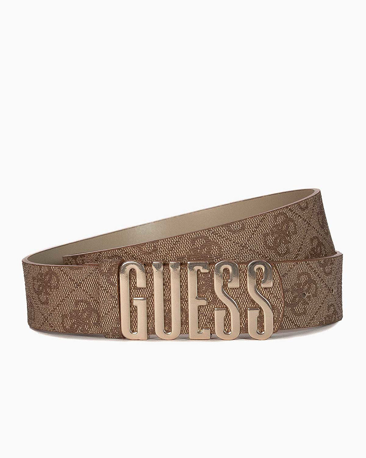 Guess Noelle Monogram Baskılı Kemer