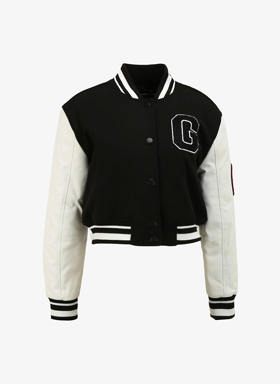 Guess Dar Siyah Kadın Ceket W4RL56KCD20-JBLK