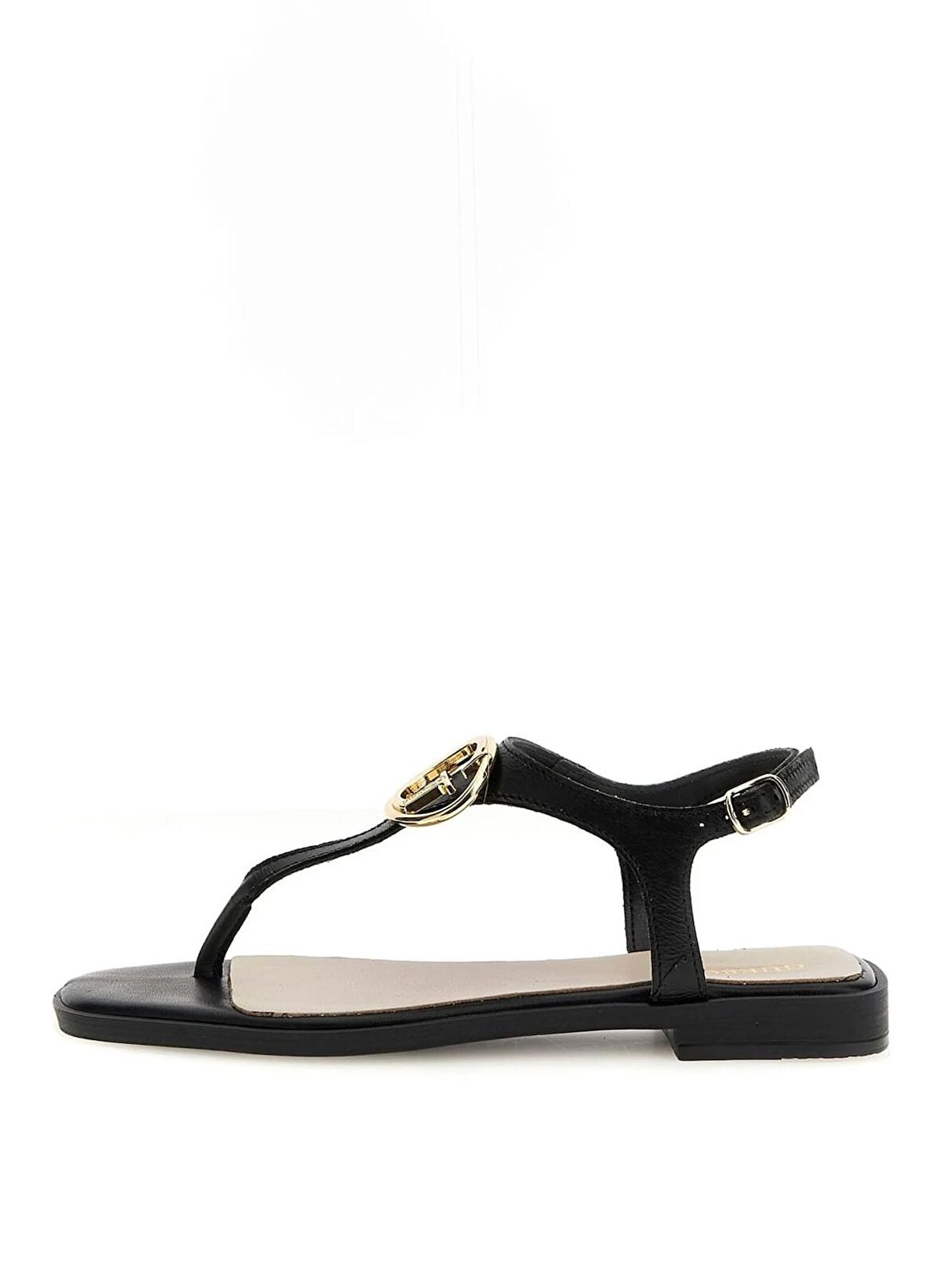 Guess Siyah Deri Kadın Sandalet FLJMIRLEA03BLACK