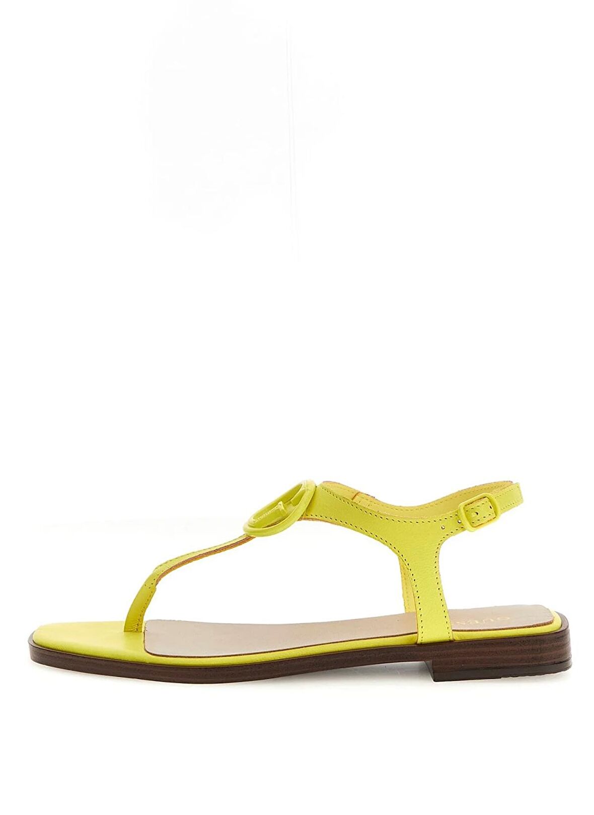 Guess Deri Yeşil Kadın Sandalet FLJMIRLEA03LIME