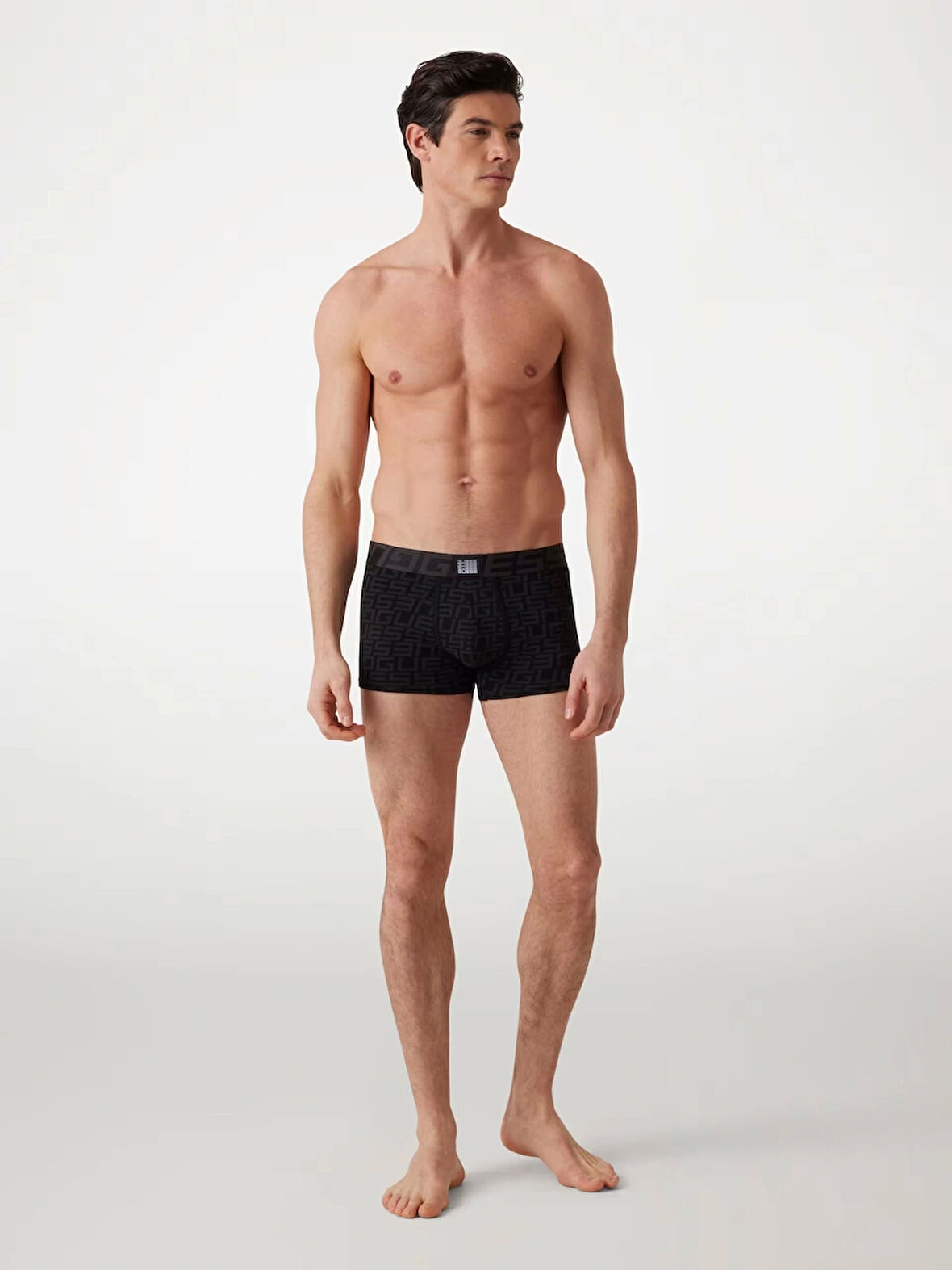 Guess Erkek Siyah Idol 3'lü Boxer Seti