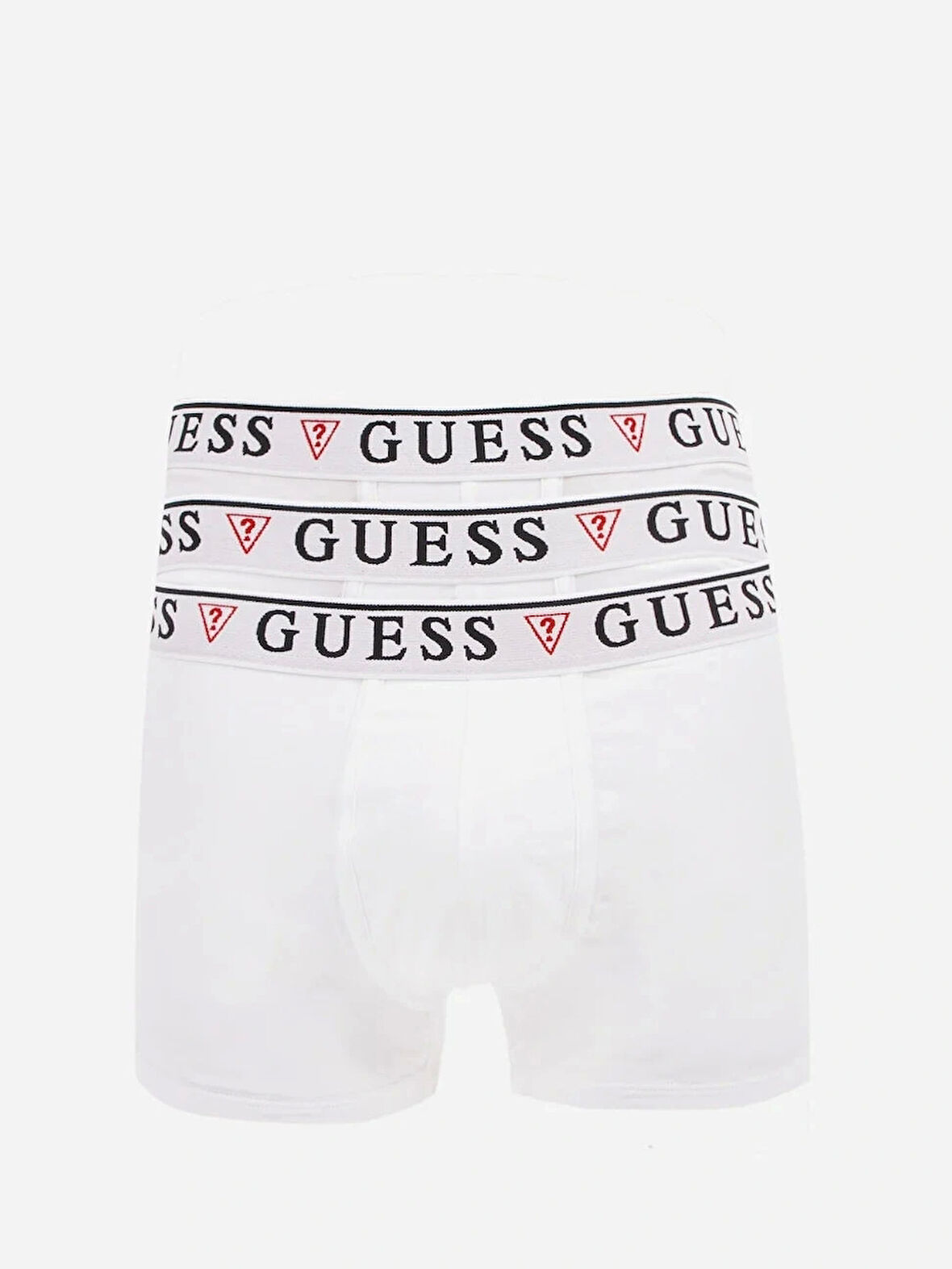 Guess Erkek Beyaz Brian Hero 3'lü Boxer Seti