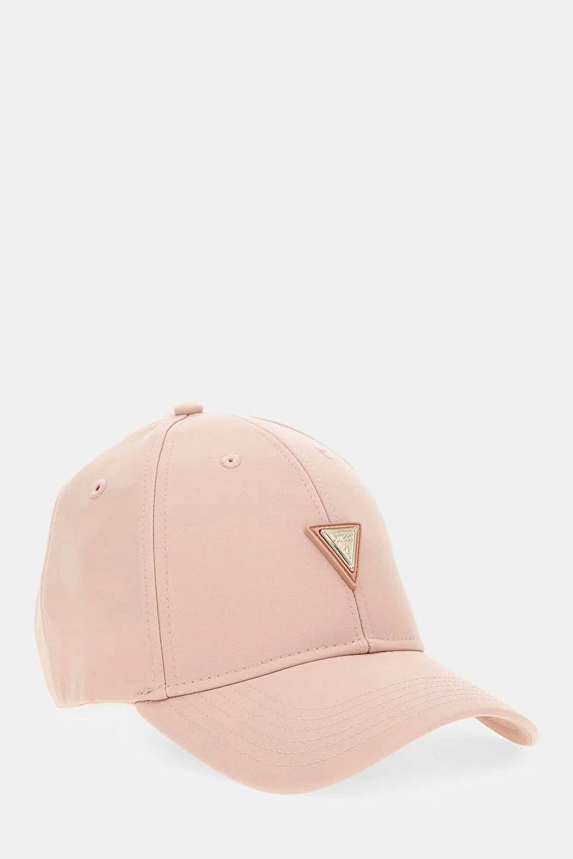 Guess Kadın Pembe Üçgen Logolu Şapka