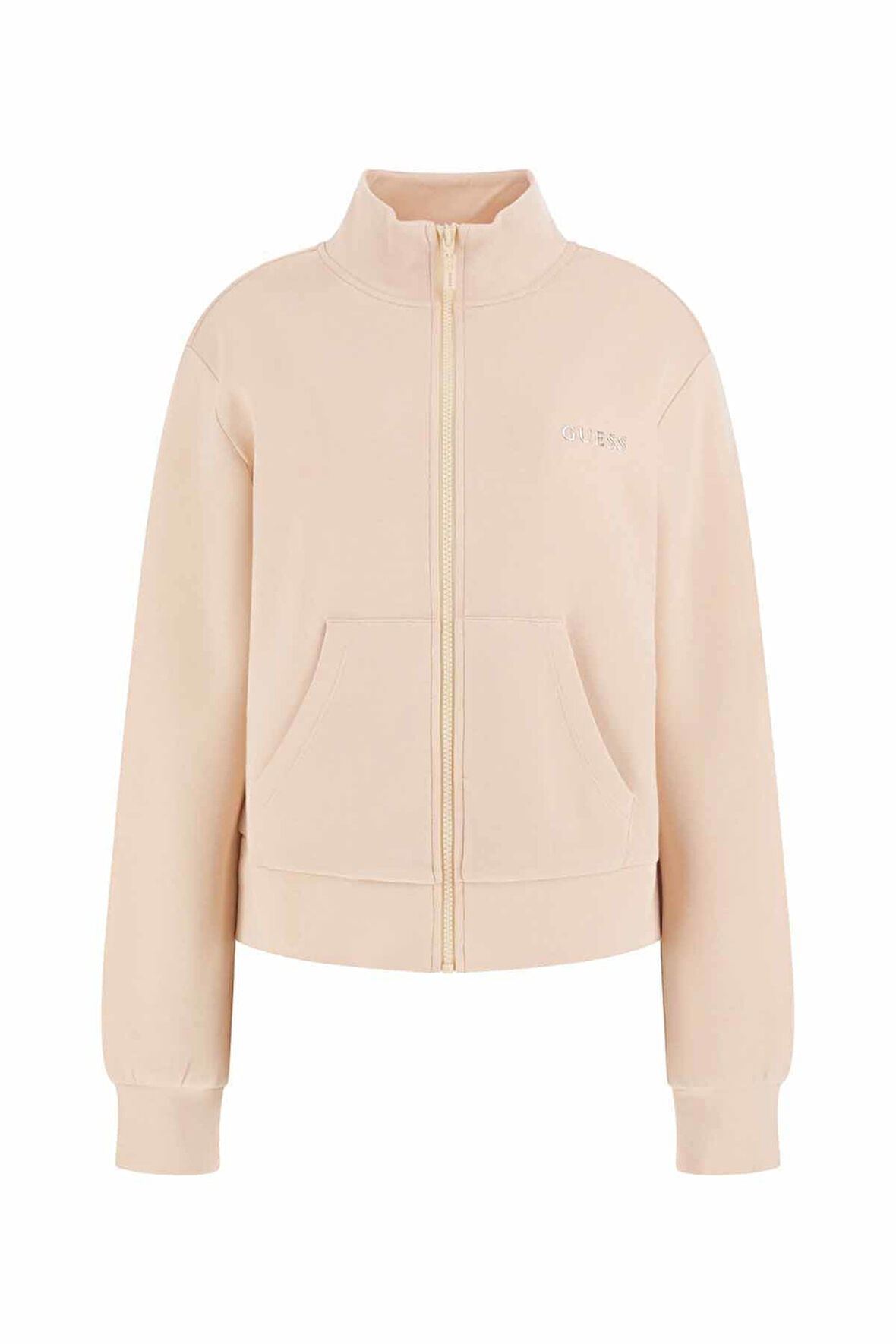 Kadın Gelsey Full Fermuarlı Sweatshirt - Pembe | M