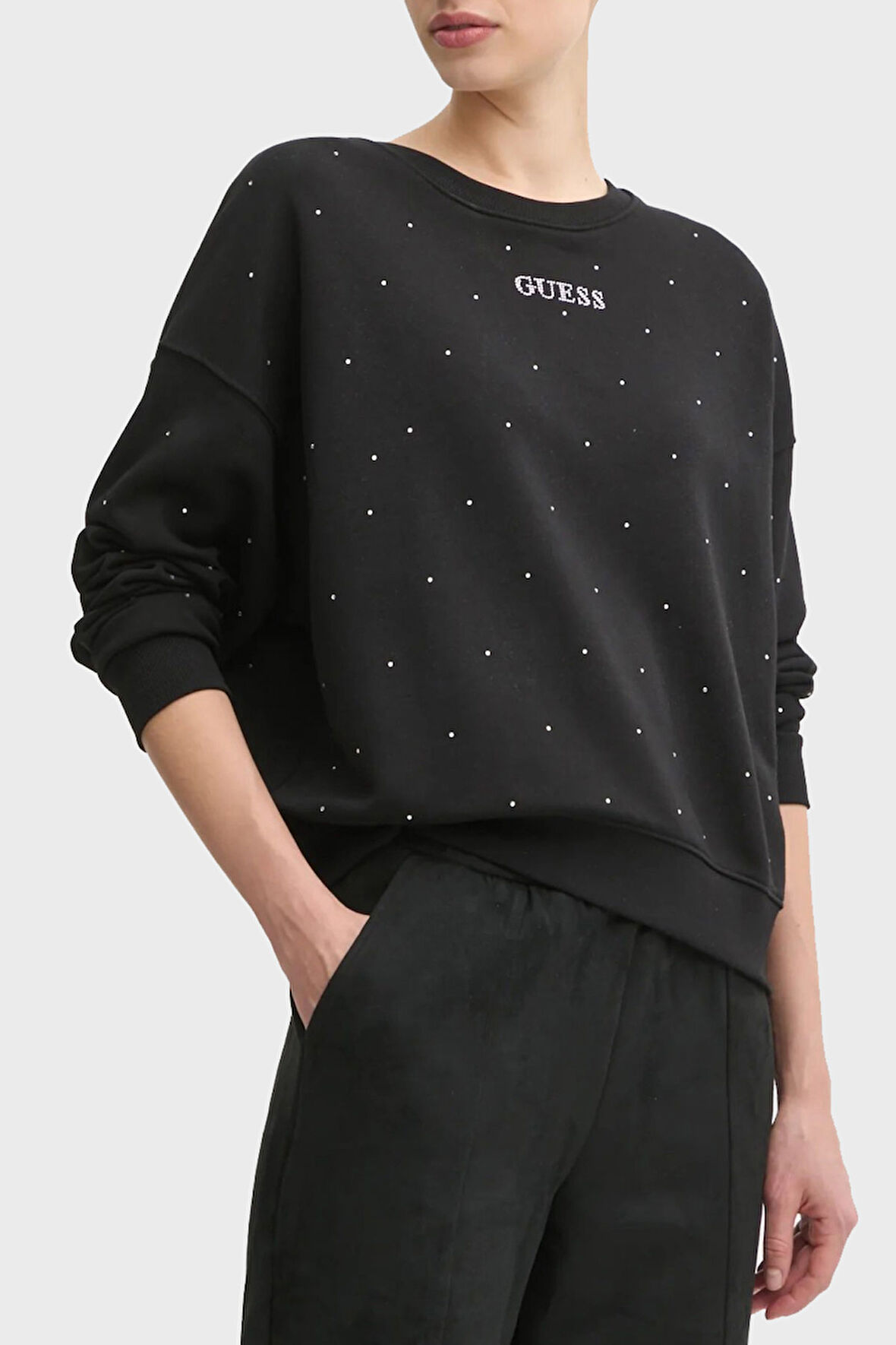 Guess Bayan Sweat V5RQ08 KCLJ0 JBLK