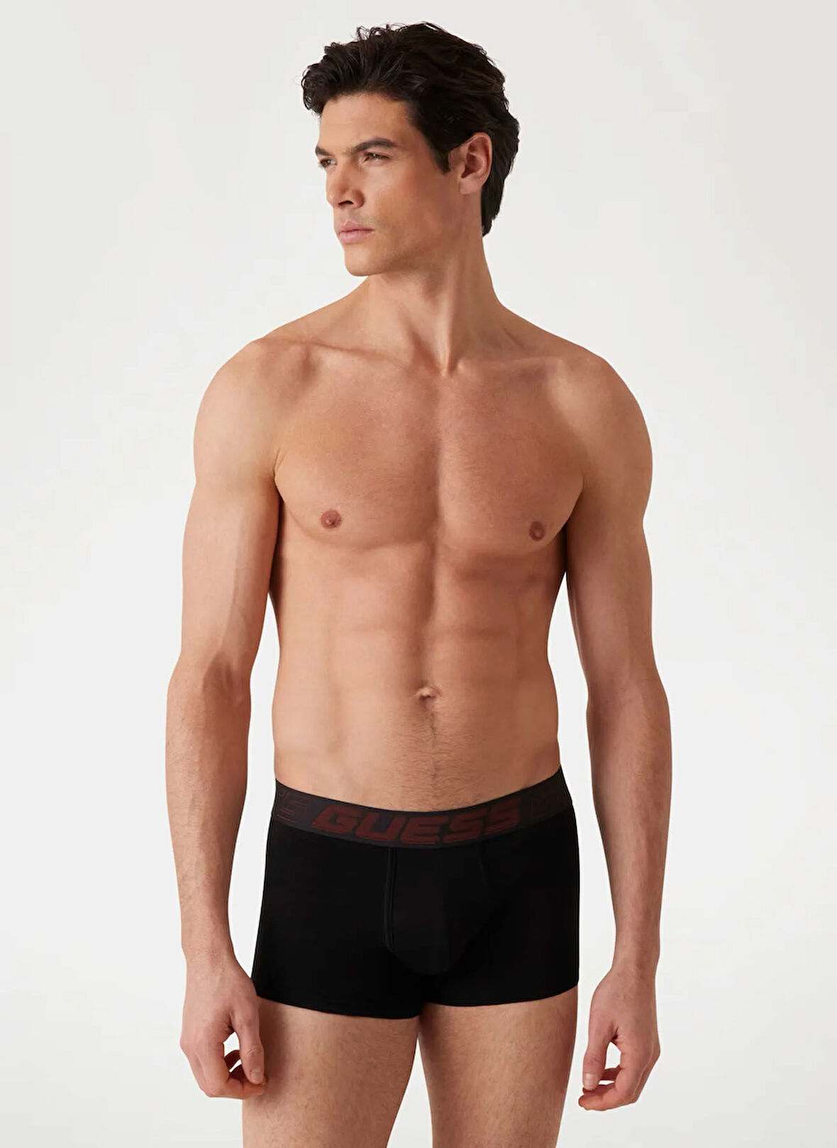 Guess Siyah Erkek Boxer JOE BOXER TRUNK 3 PACK F34P