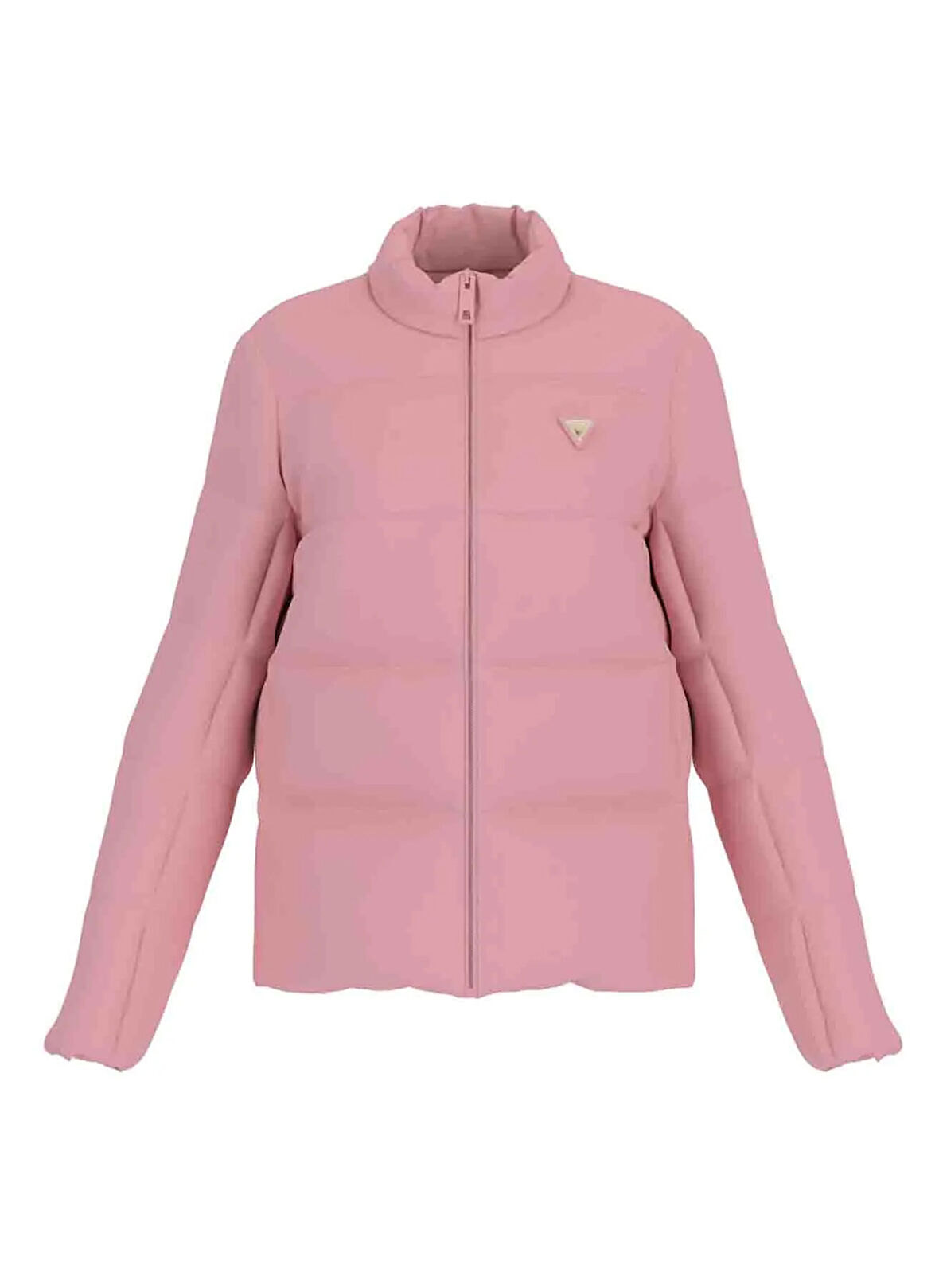 V4YL03WFUD0G6J8 NEW CLAUDIA JACKET Pembe Standart Fit Desenli Kadın Mont