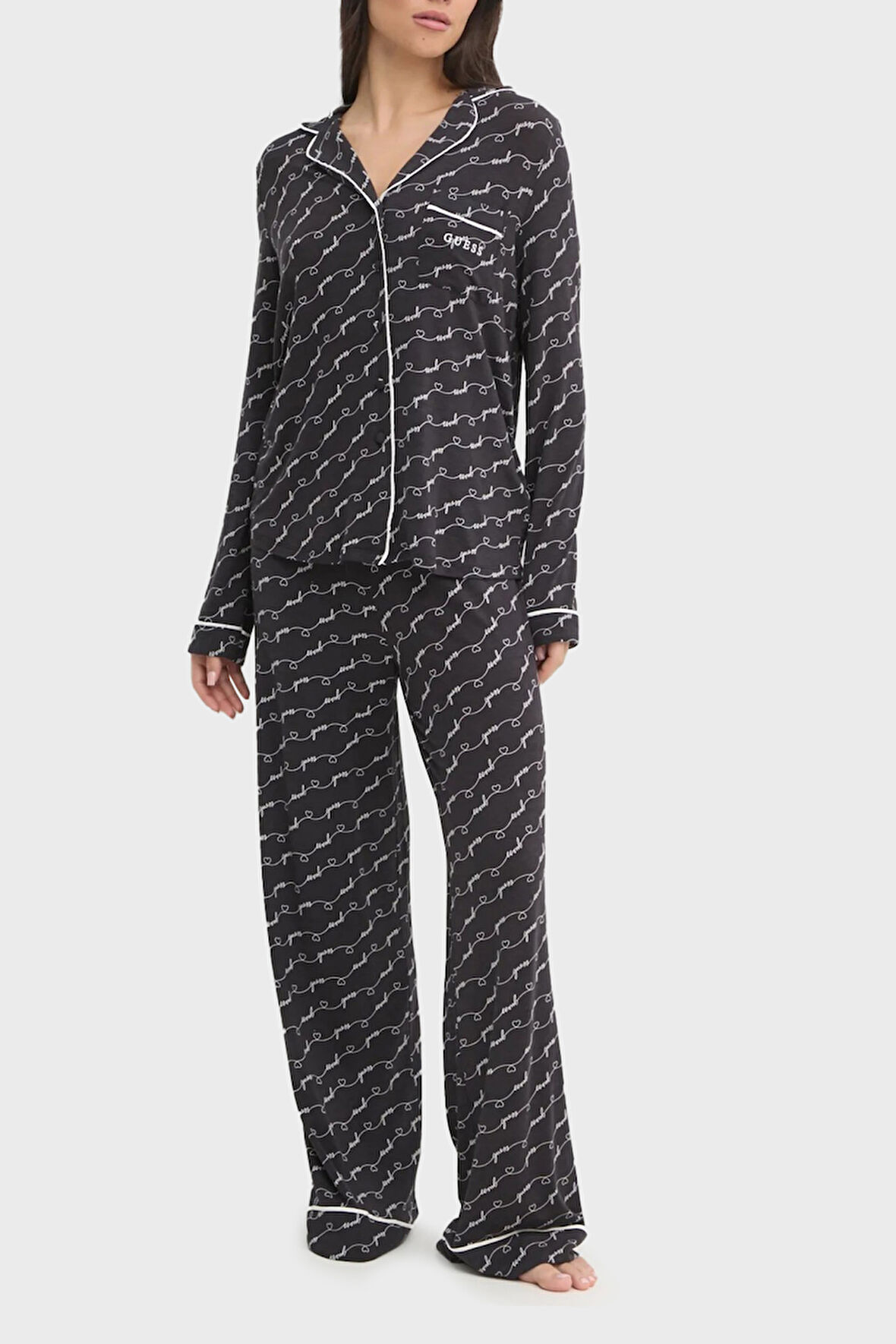 Guess Bayan Pijama Takımı O5RX08 KCIN2 PJ0D
