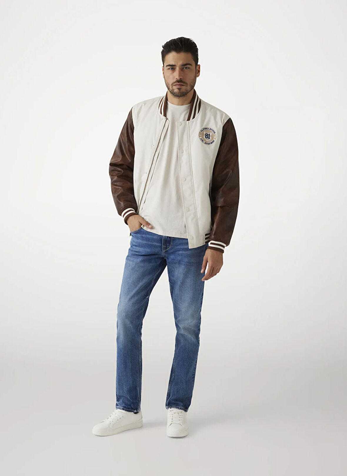 Guess Normal Bel Slim Fit Erkek Denim Pantolon M5RAS2D5KP2FL1P FINNLEY ECO RECY