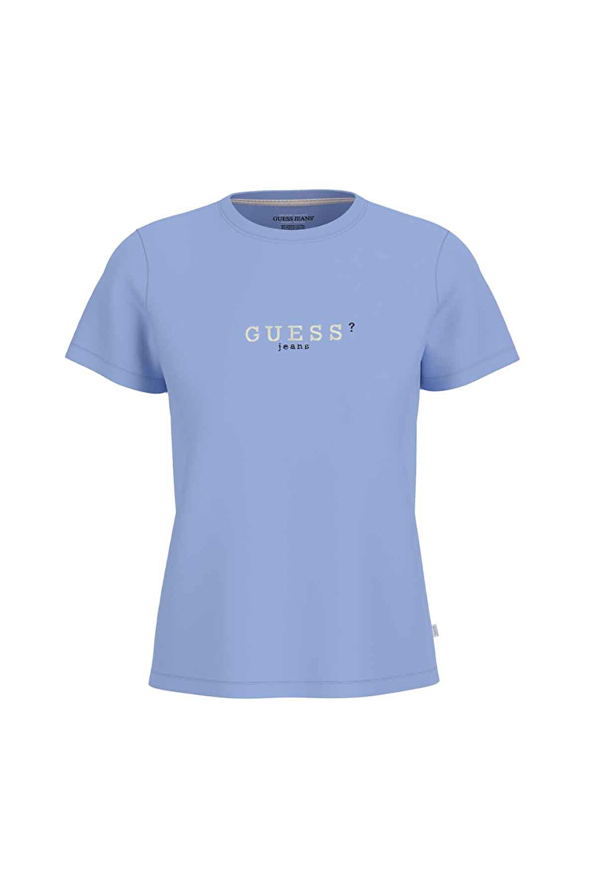 Kadın GJ SS CN Regular 3D T-Shirt - Açık Mavi | M
