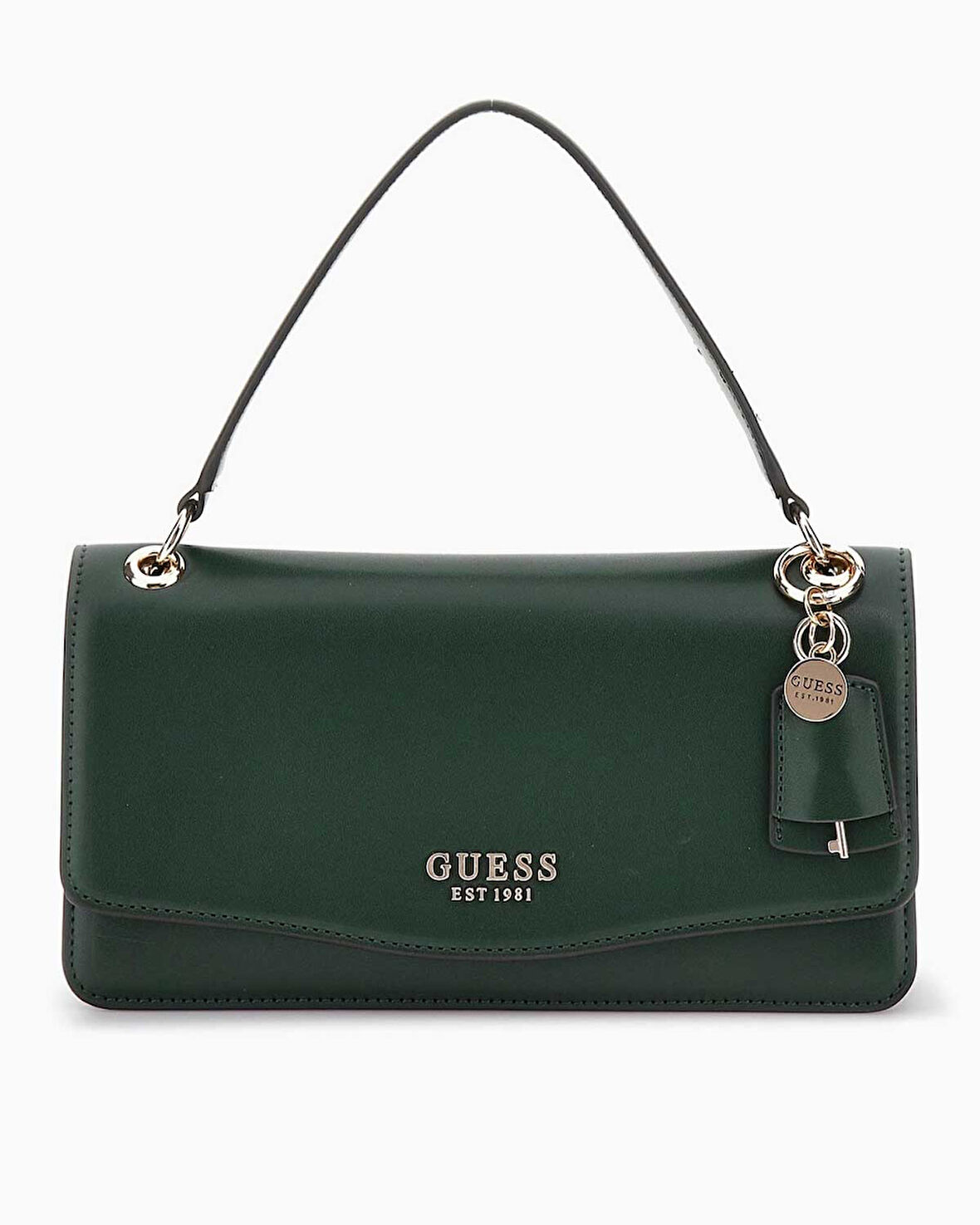 Guess Eco Evanie Handle Flap Zincir Detaylı Omuz Çantası