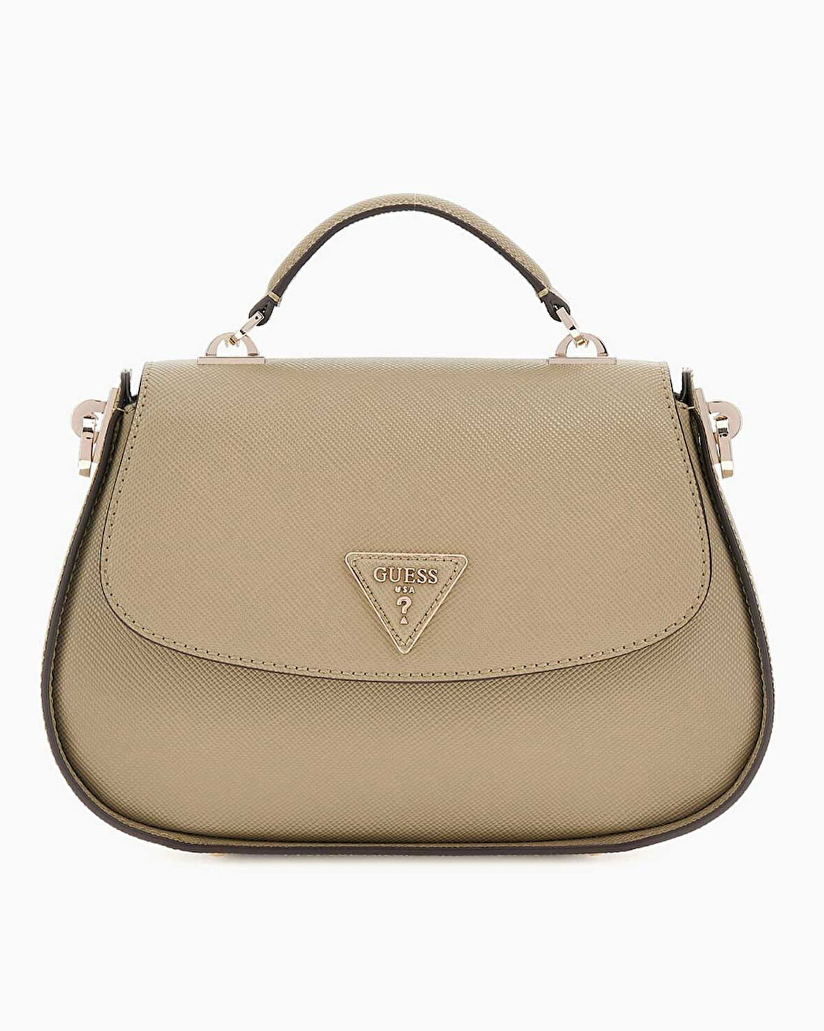 Guess Eco Jazlynn Handle Flap Kapaklı El Çantası