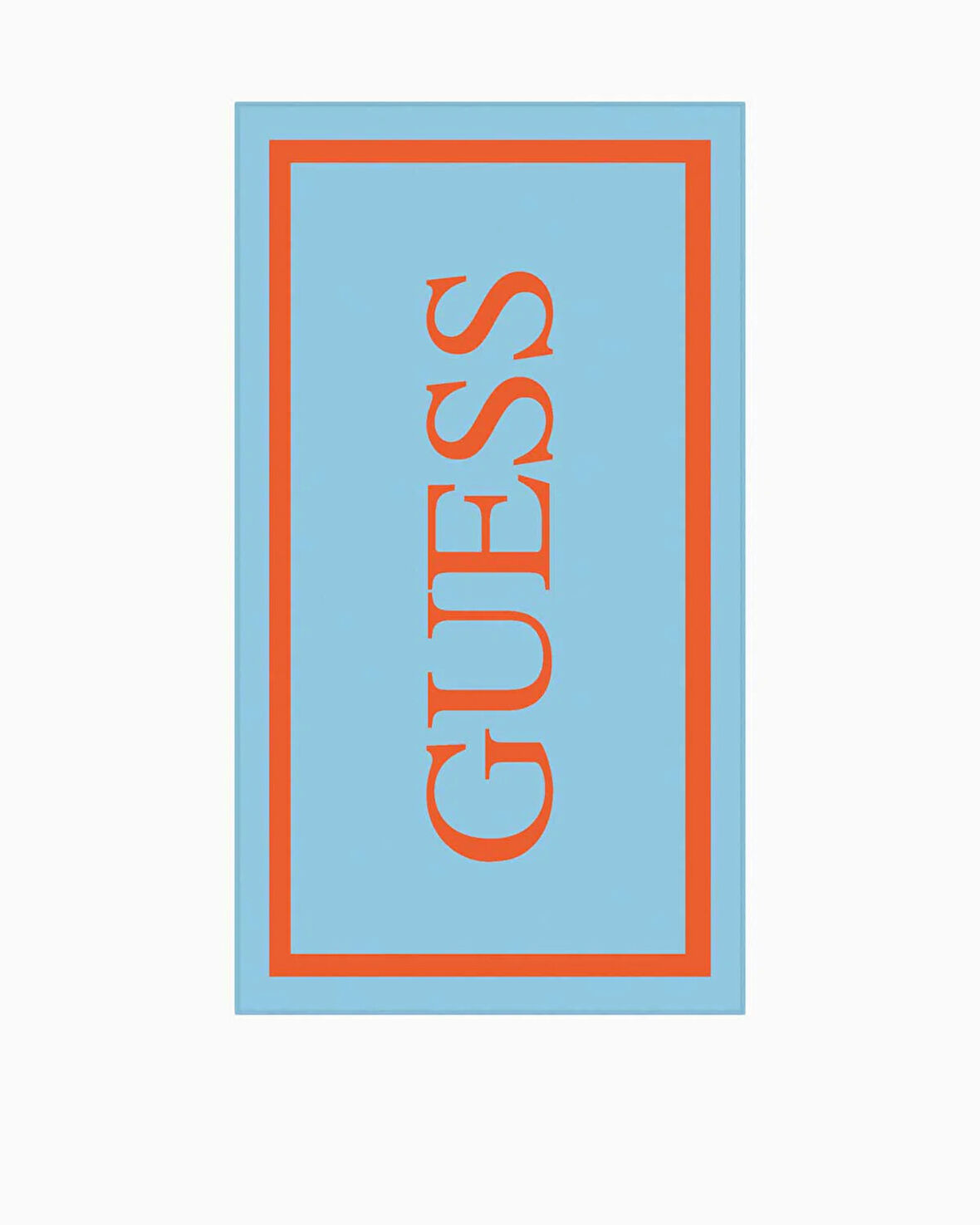 Guess Jacquard Frame Plaj Havlusu