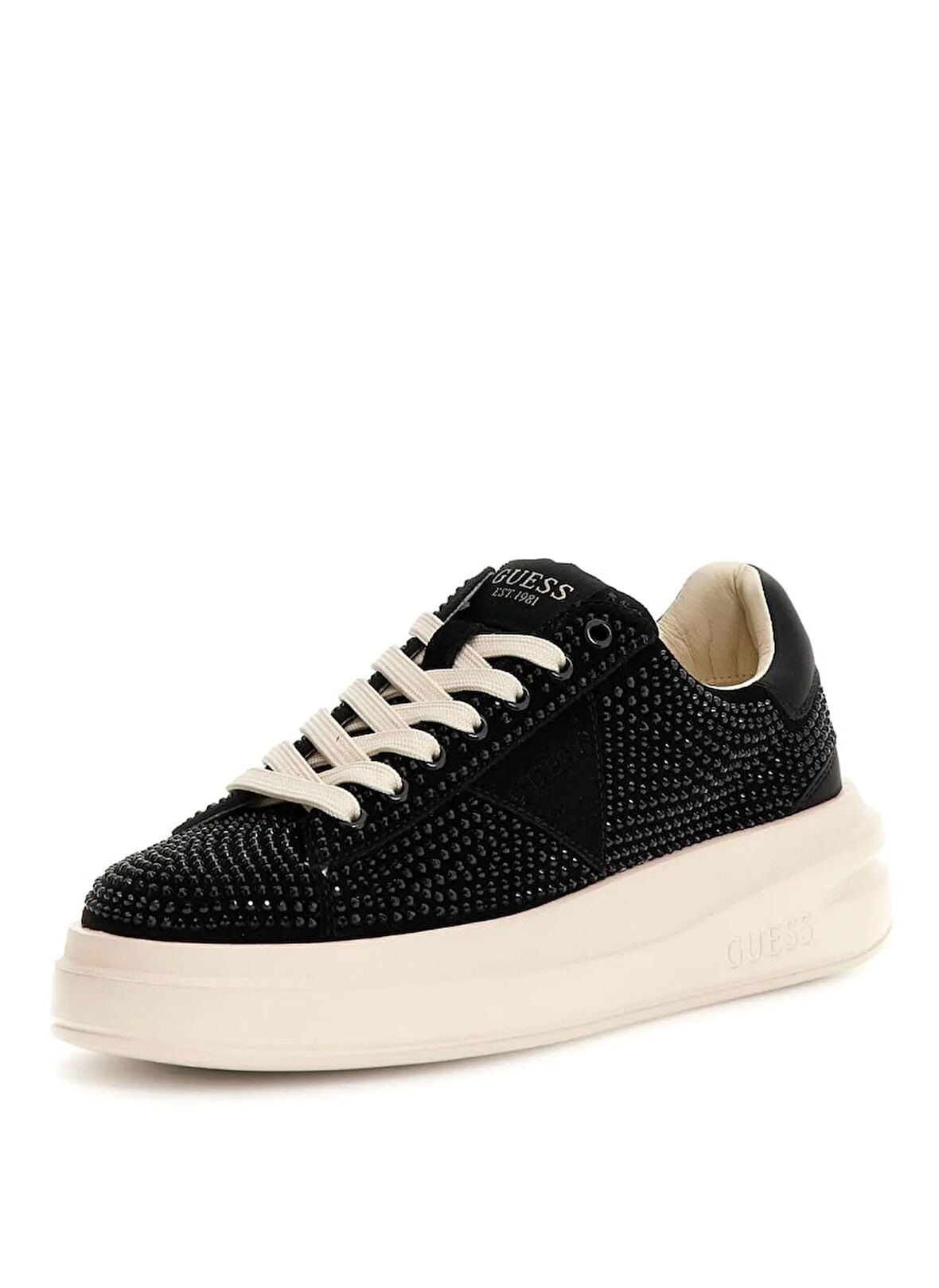 Guess Siyah Kadın Sneaker FLPELBSUE12-BLACK