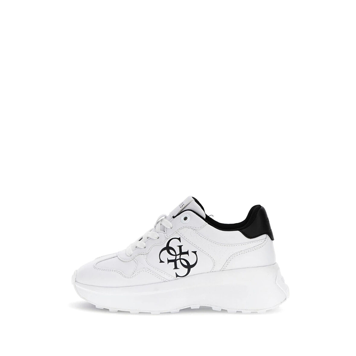 Guess Kadın Beyaz Luckeı 4G Logolu Sneaker