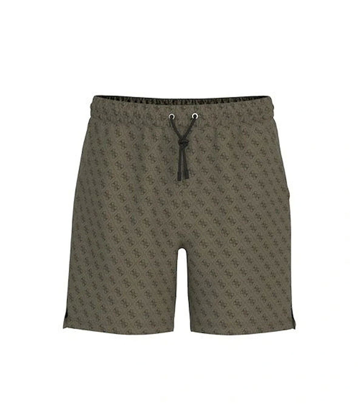 Guess Erkek Wild Palmiye Desenli Orta Boy Mayo Şort
