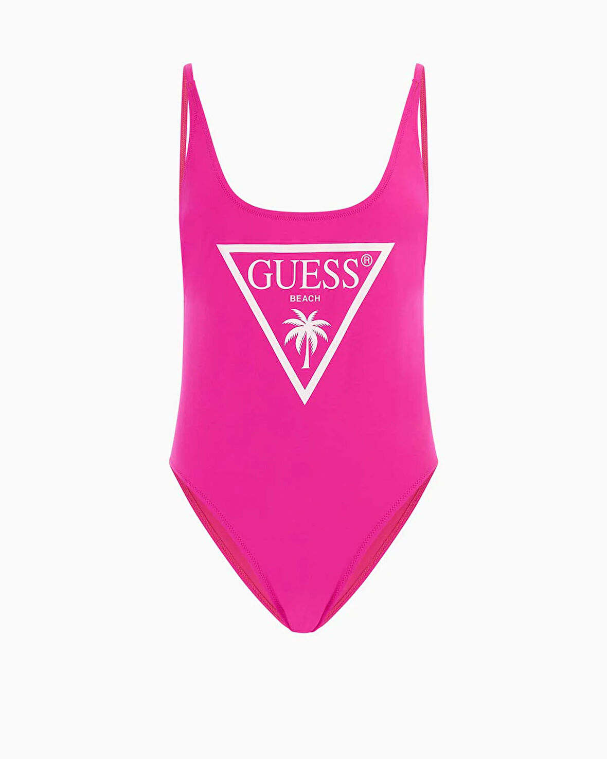 Guess One Piece Logo Detaylı Mayo