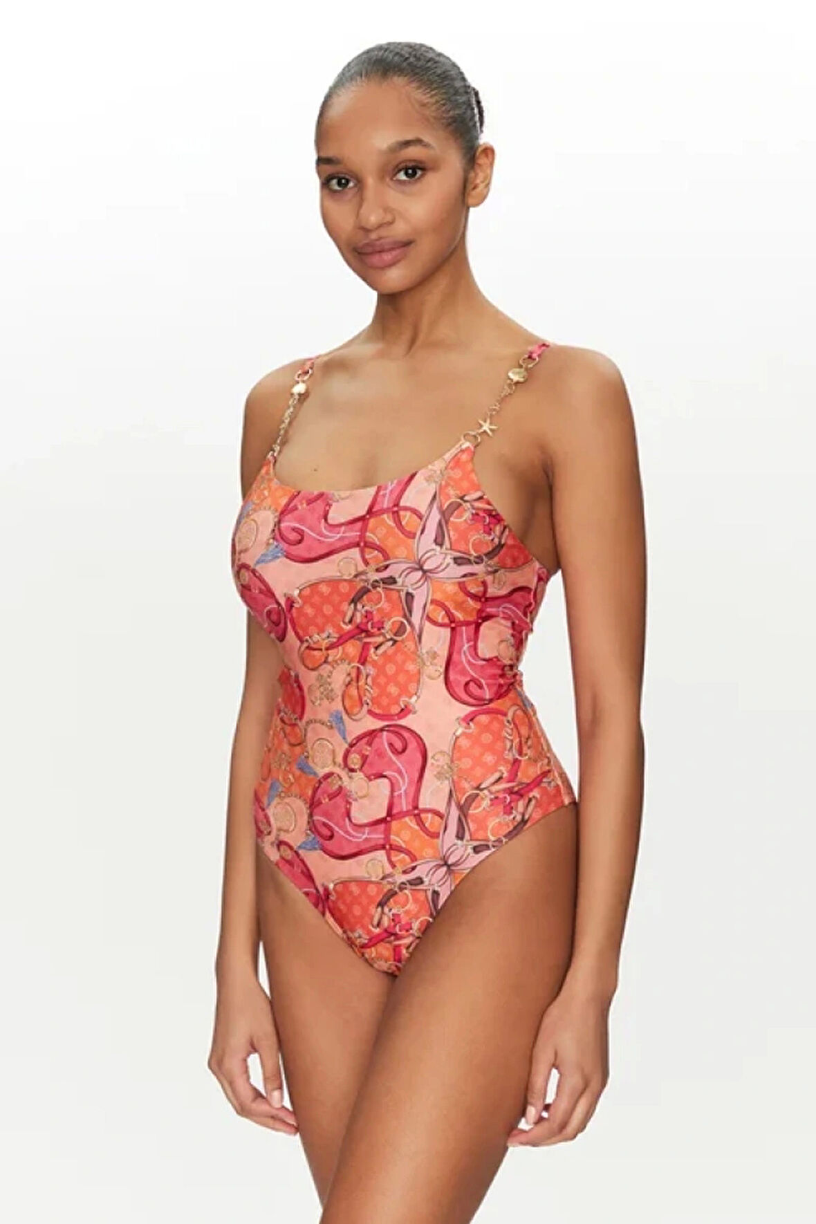 Guess ONE PIECE Kadın Çok Renkli Mayo E5GJ21KCR12-P34K