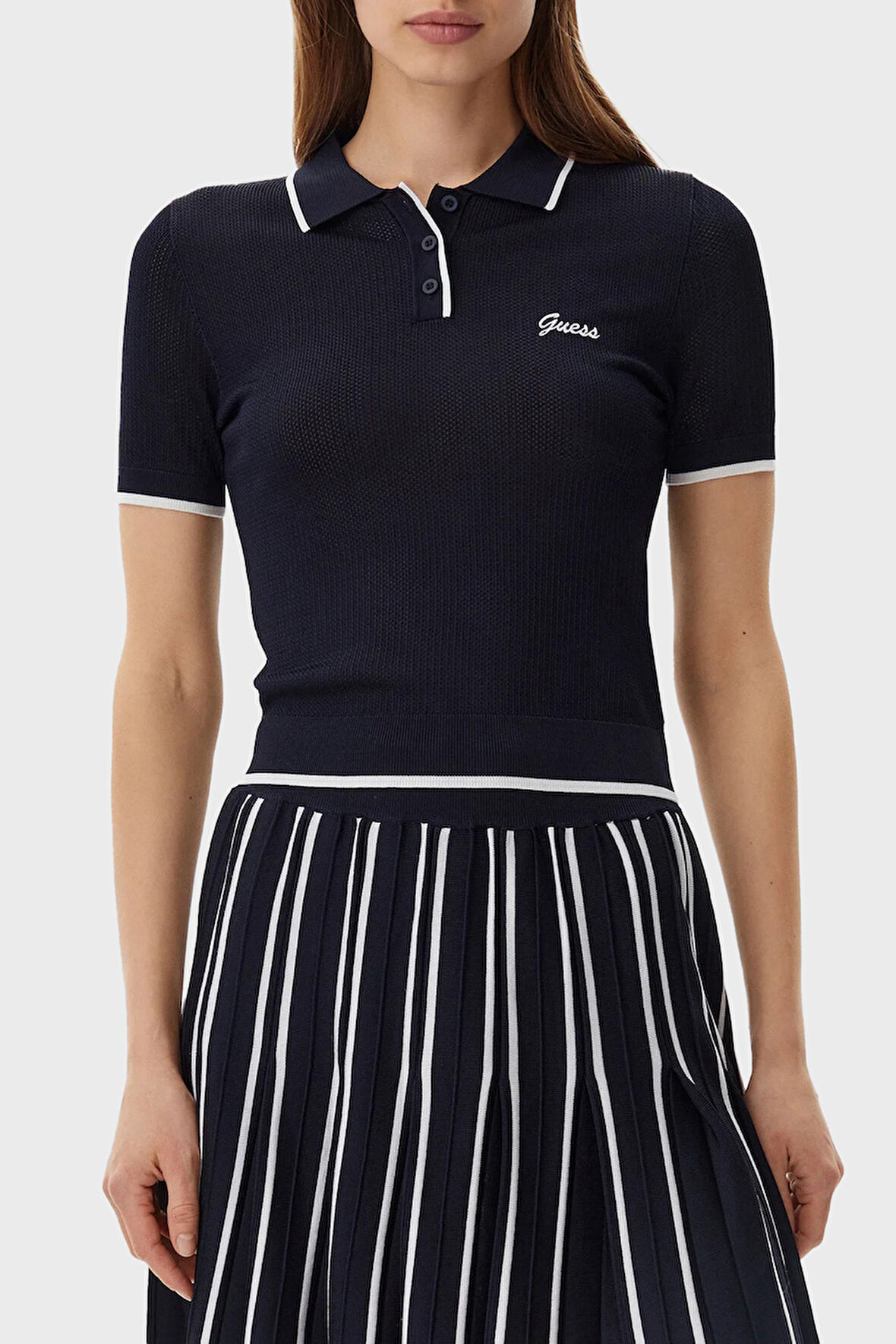Guess Bayan Polo Yaka T Shirt V5GP00 Z3D60 A71W