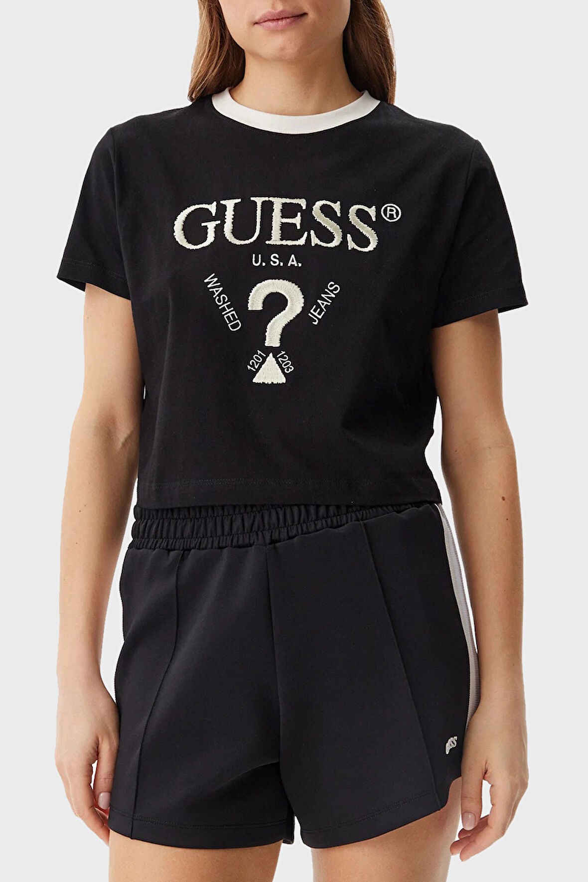 Guess Bayan Crop V5GI18 I3Z14 JBLK