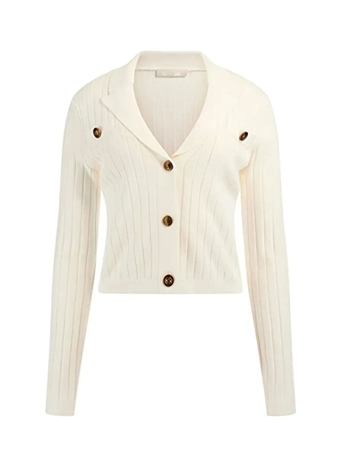 Guess Beyaz Kadın Hırka Felicit Kadın Triko Hırka