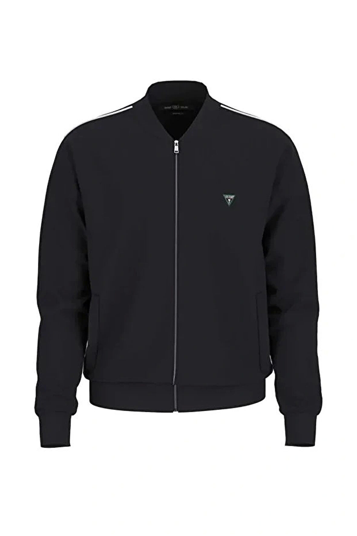 Guess Interlock Erkek Siyah Sweatshirt M5YQ04KCBR2-JBLK