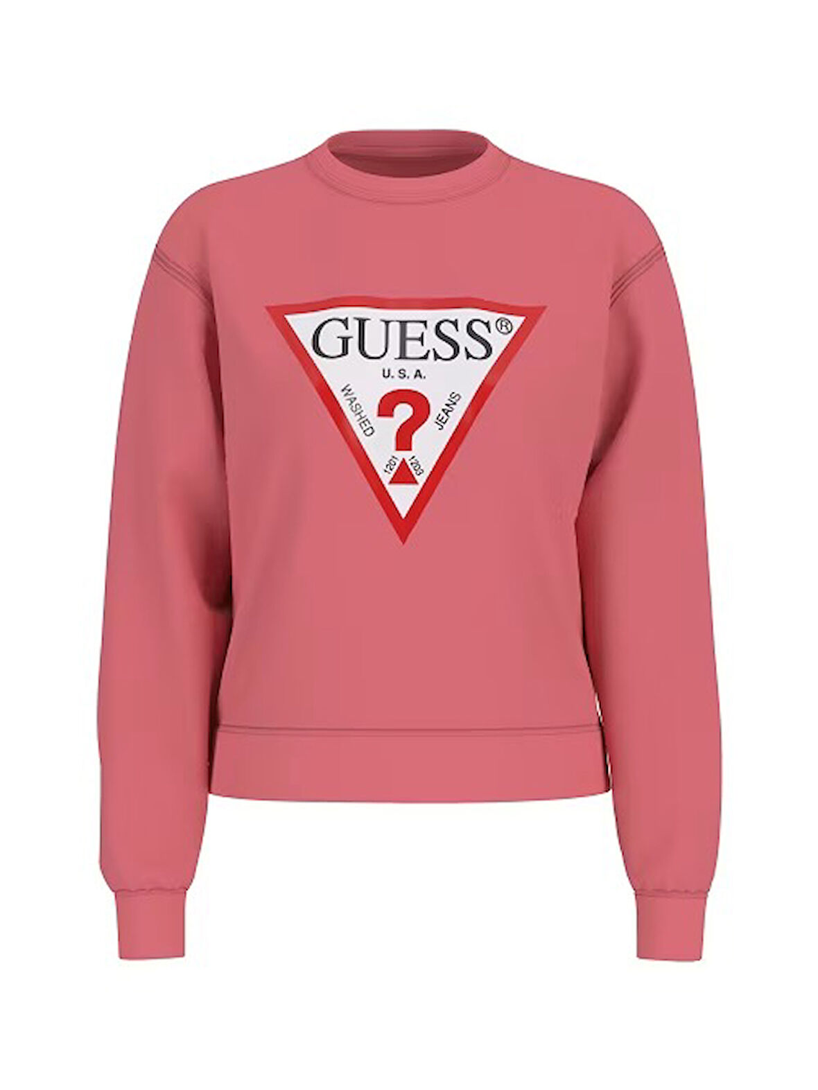 Guess Original Fleece Kadın Sweatshirt W2YQ16KBA11