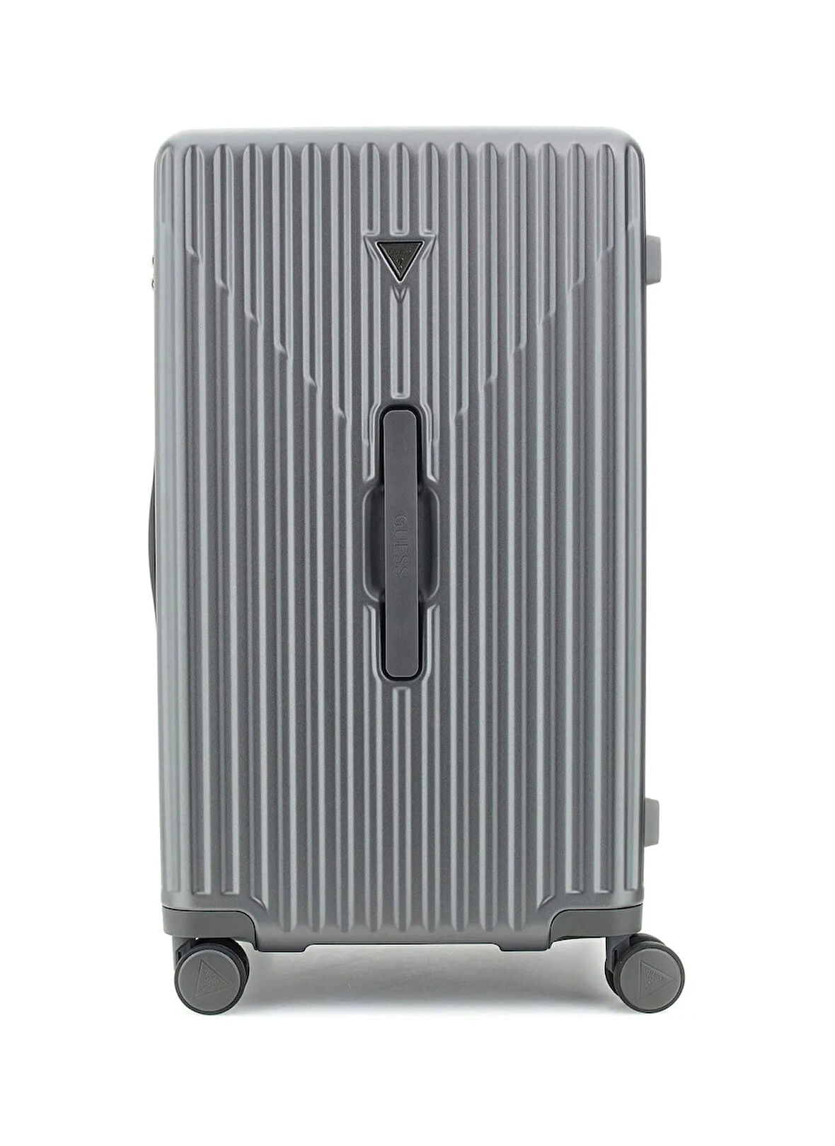 Guess Gri Çekçekli Sert Valiz TMOLPCP5303