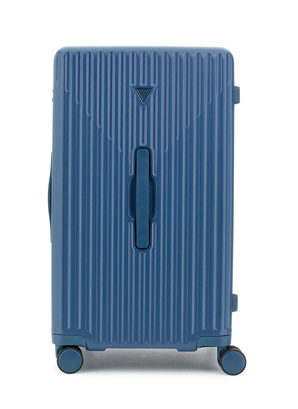 Guess Mavi Çekçekli Sert Valiz TMOLPCP5303