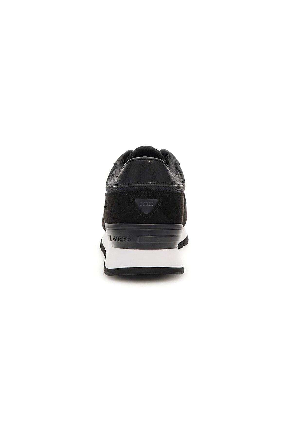 Erkek Tresa Panelli Sneaker - Siyah | 43