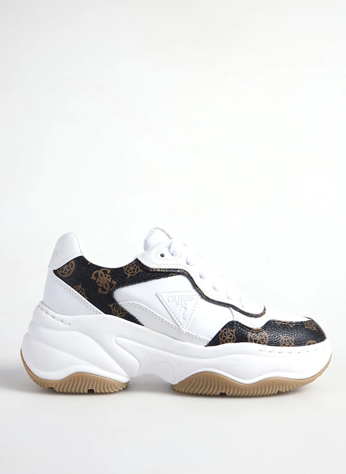 Guess Beyaz Kadın Sneaker FLTHPYFAL12-WHIBR