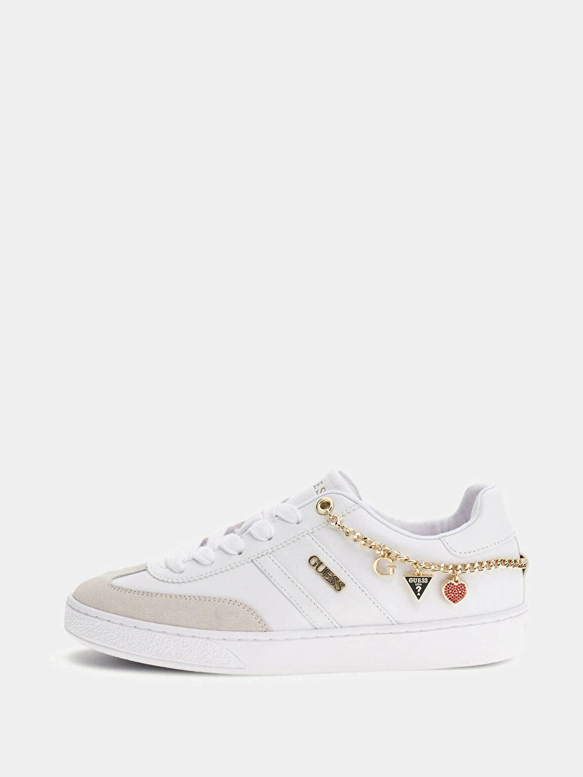 Guess Naoko Kadın Beyaz Sneaker FLTNAOLEA12-WHITE