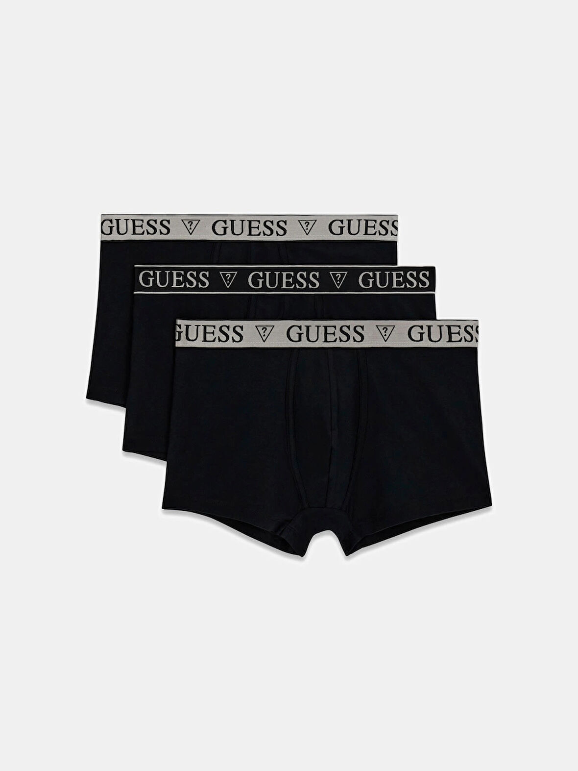 Guess Access Erkek Siyah 3'Lü Boxer Paketi U5BG65KCD31-JBLK