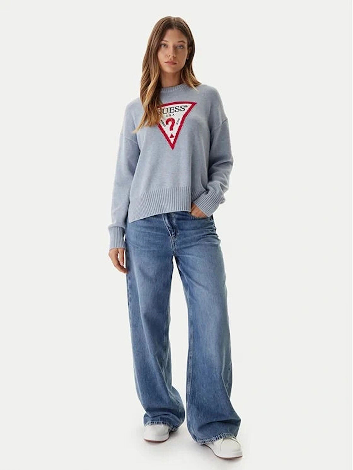 Guess Gj Ls Cn Kadın Çok Renkli Triko W4BR12Z3HM1-H71X