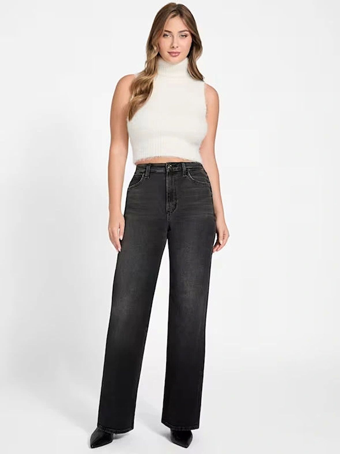 Guess Mei Kadın Beyaz Triko W5BR57Z3BH0-G1O6