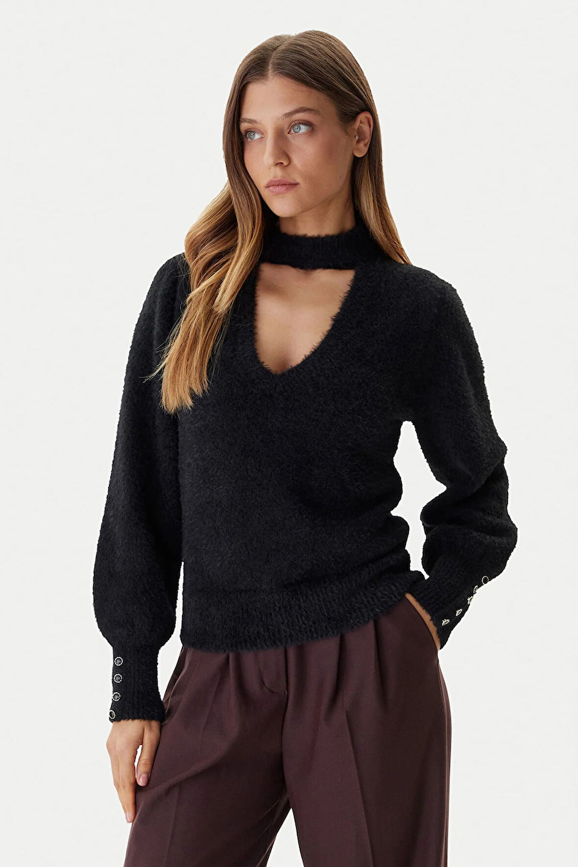 Kadın Yuki Triko - Siyah | XS