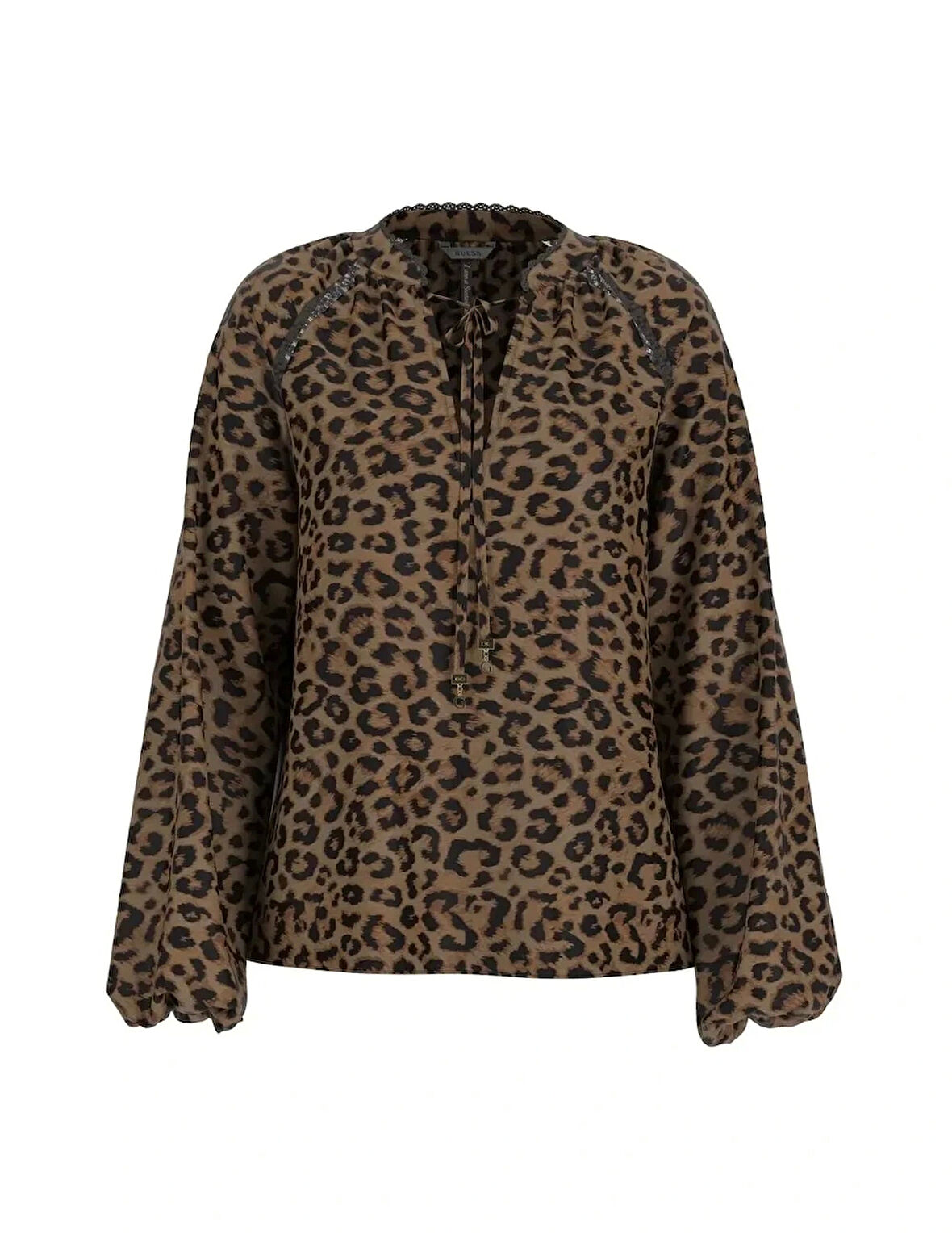 Guess Josette Kadın Çok Renkli Bluz W5BH74WGLA2-P1UK