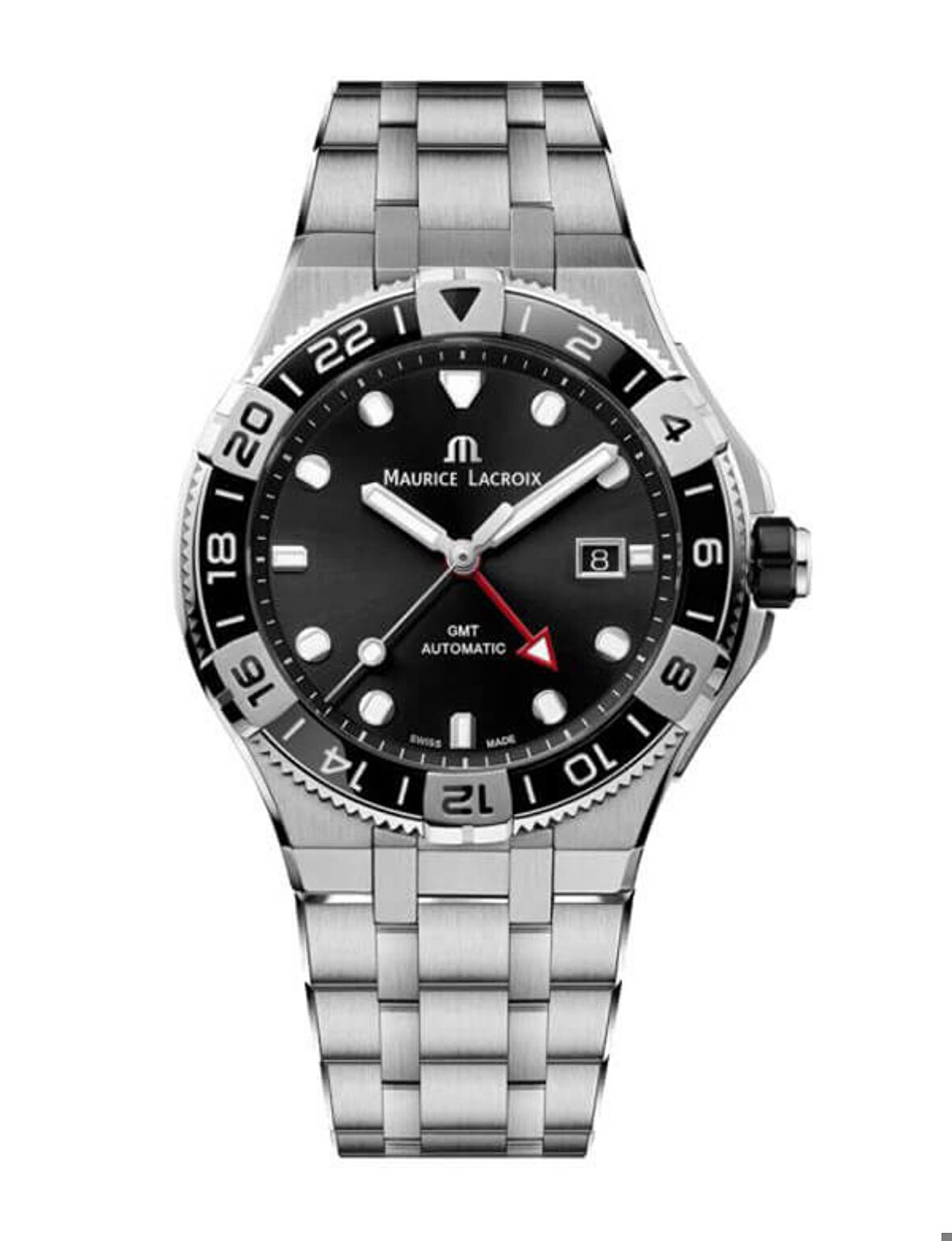 Aikon Venturer Gmt 43 mm AI6158-SS00F-330-A ML-AI6158SS002330