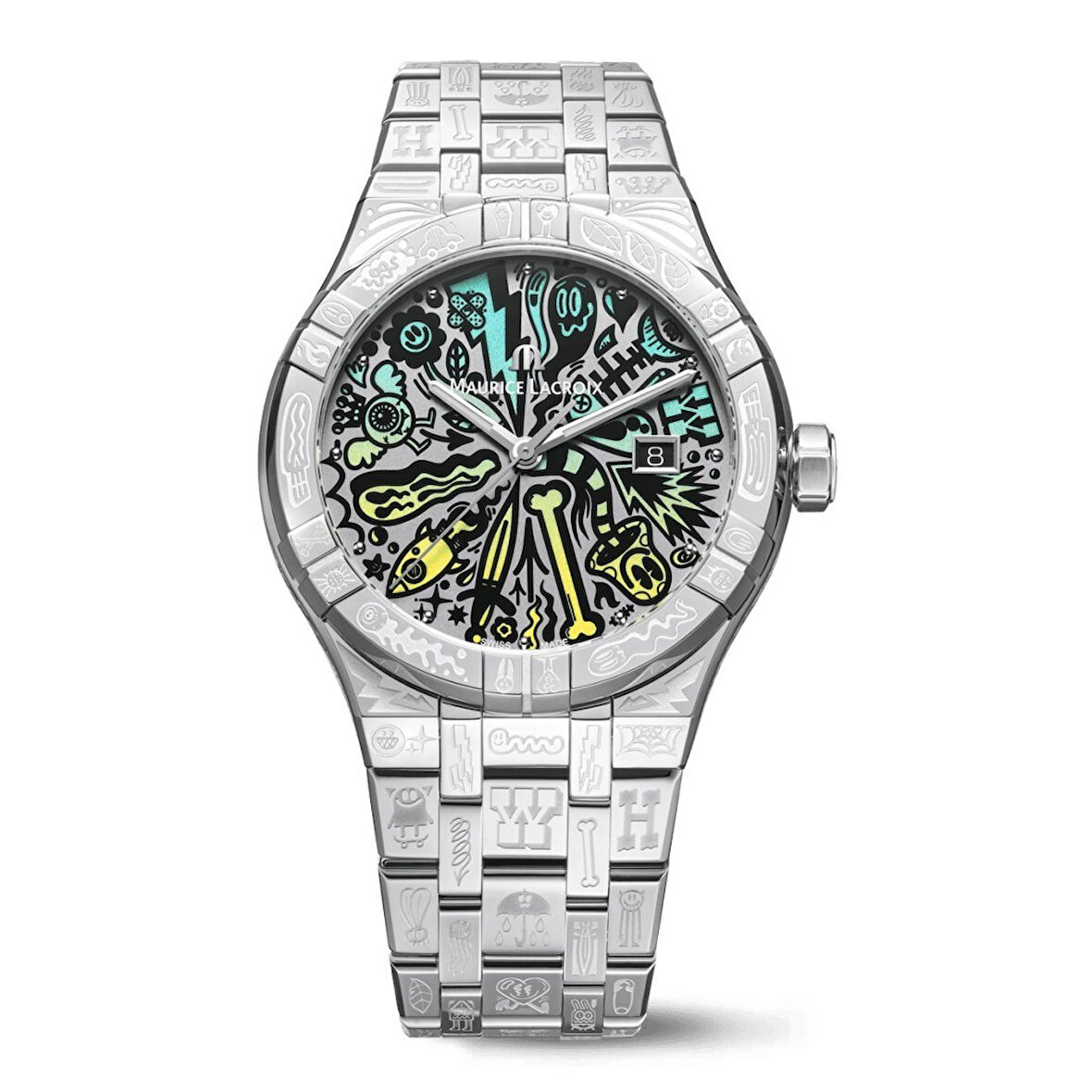 Maurice Lacroix ML-AI6008SS009090-1 Limitli Erkek Kol Saati