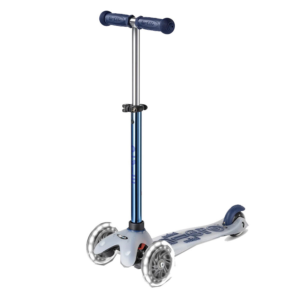 Mini Micro Scooter Deluxe Flux Led Neochrome Navy MCR.MMD364