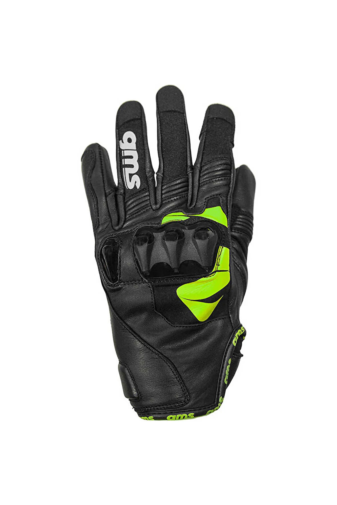 CURVE GERÇEK DERİ MOTOSİKLET ELDİVENİ YEŞİL(MADE IN GERMANY)