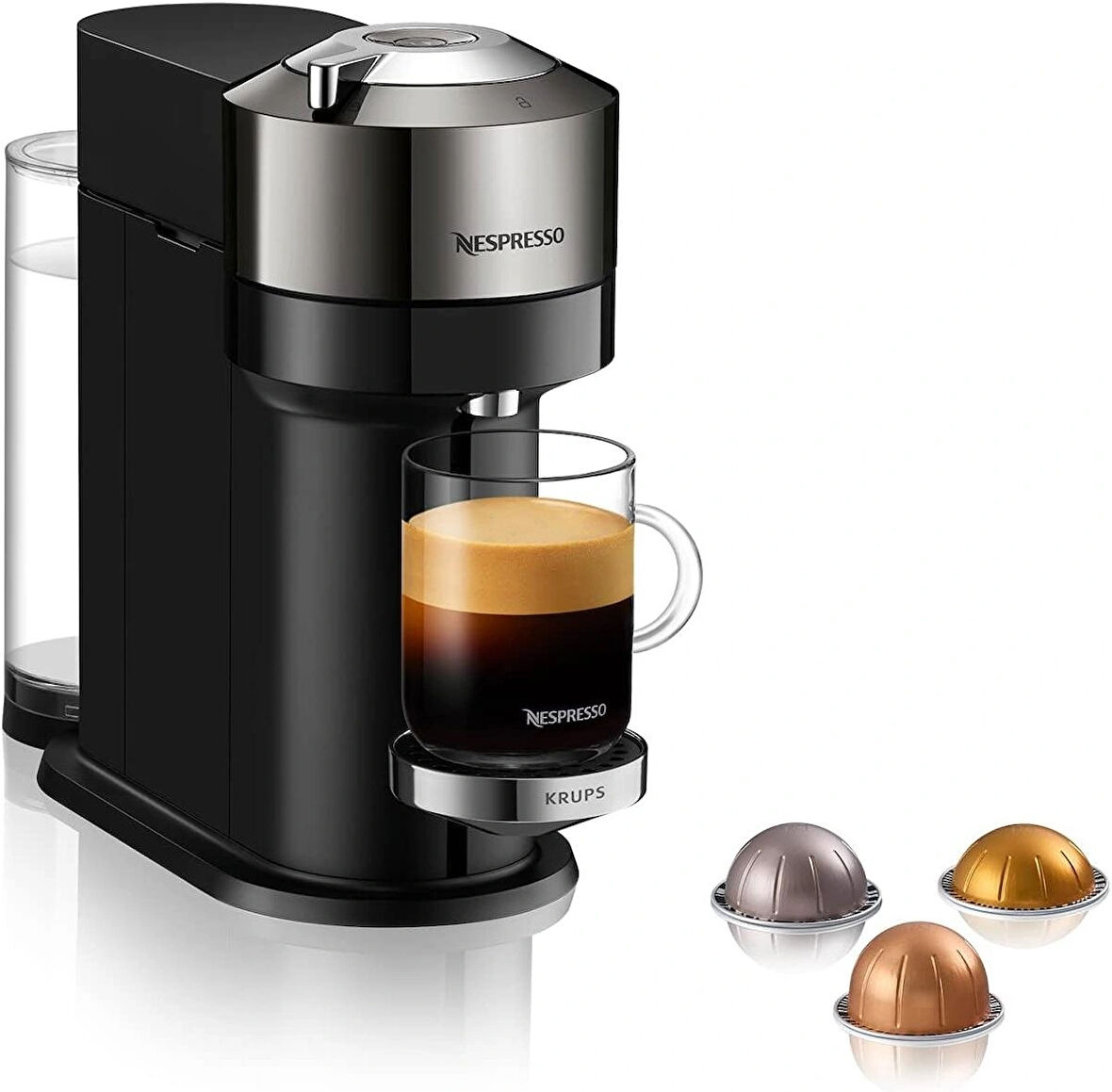 Nespresso Vertuo Next C Premium Black Kapsül Kahve Makinesi