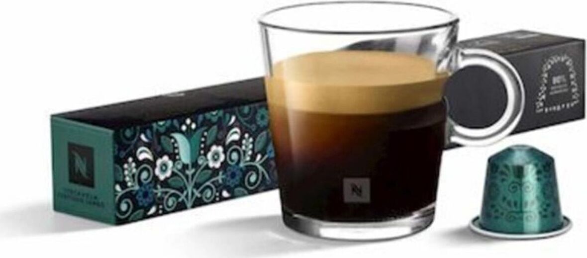 Nespresso World Explorations Stockholm Fortisso Lungo Kapsül Kahve 10'lu Yoğun Zengin ve Dolgun Gövd