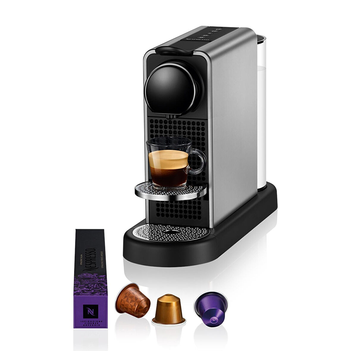 Nespresso Citiz Platinum Metalik Kahve Makinesi C140