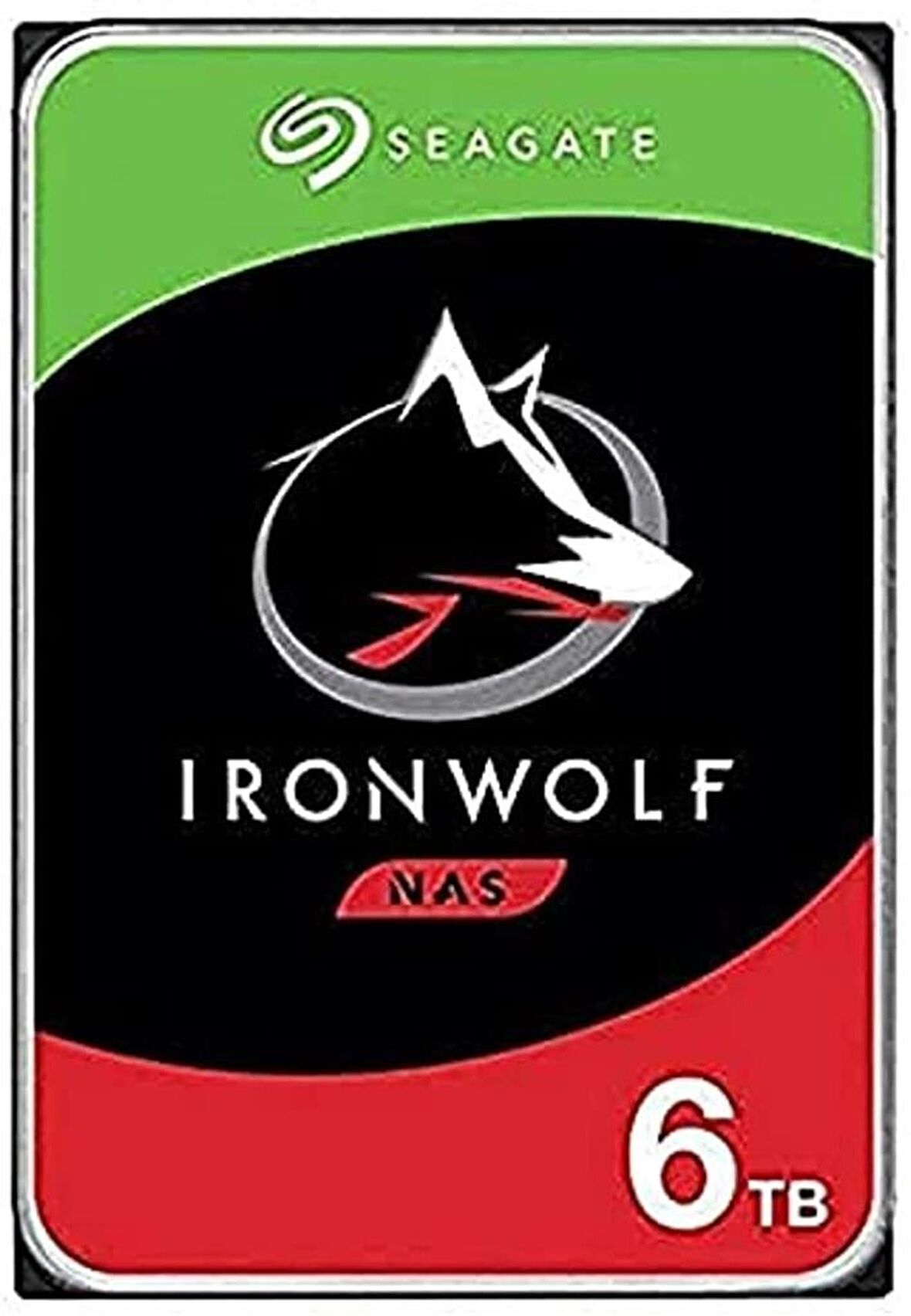 6TB SEAGATE IRONWOLF 5400RPM 256MB NAS ST6000VN001