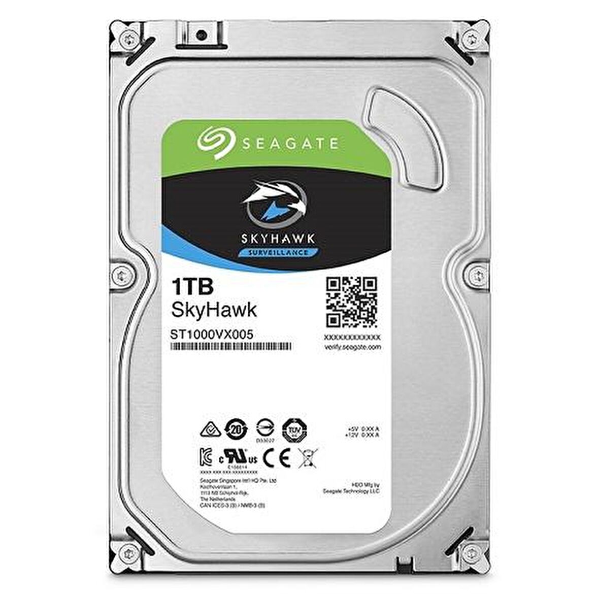 Seagate SkyHawk 3.5 inç 1 TB 5900 RPM Sata 3.0 Harddisk 