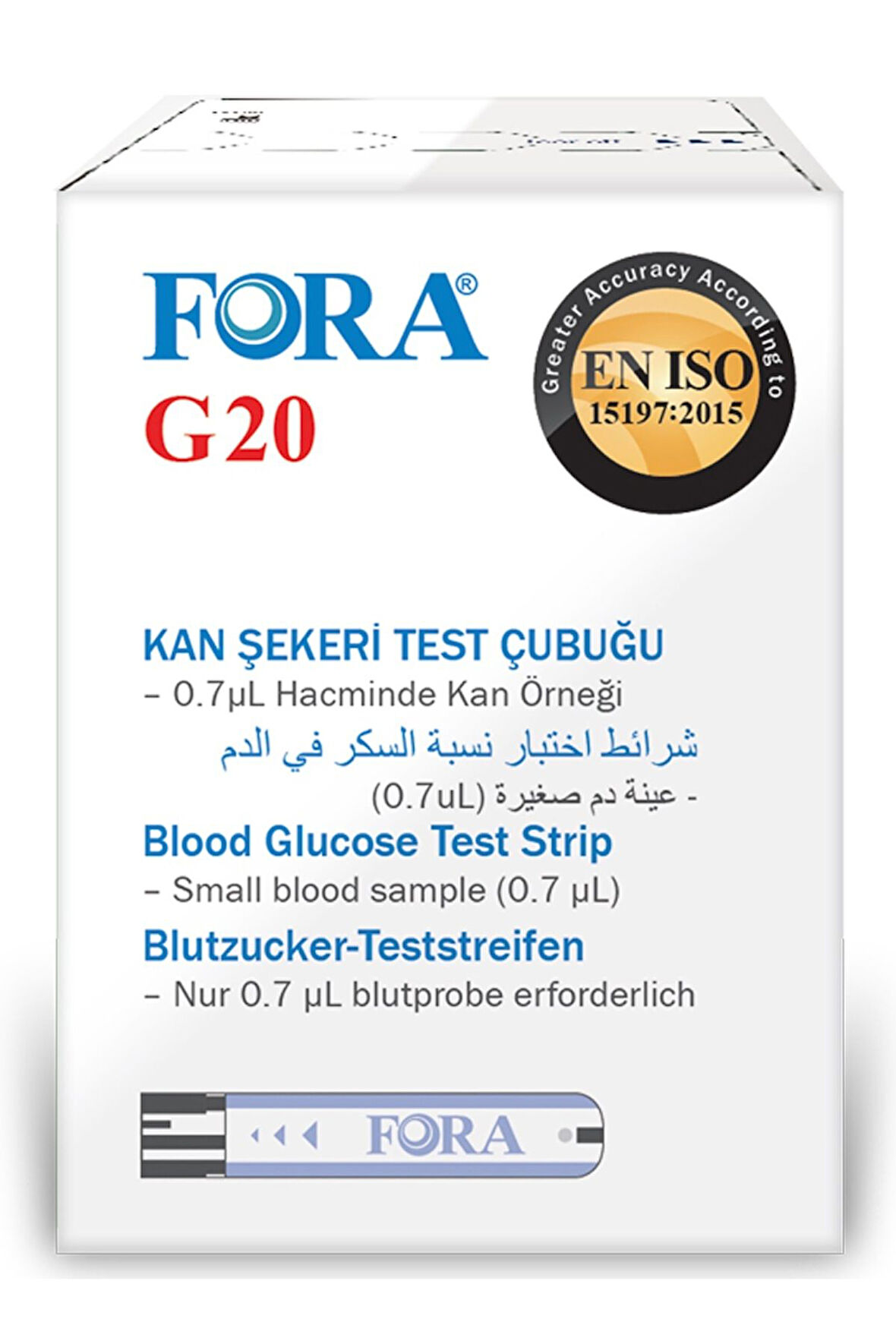 G20 Şeker Diabet Ölçüm 50 Strip