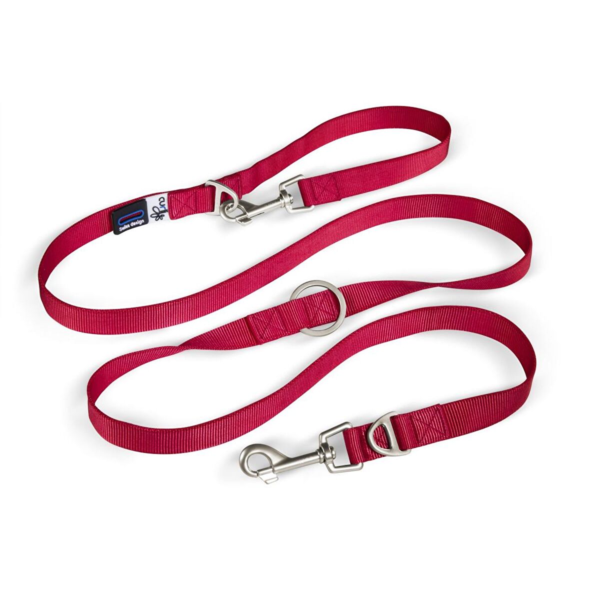 Adjustable Leash Naylon Red L