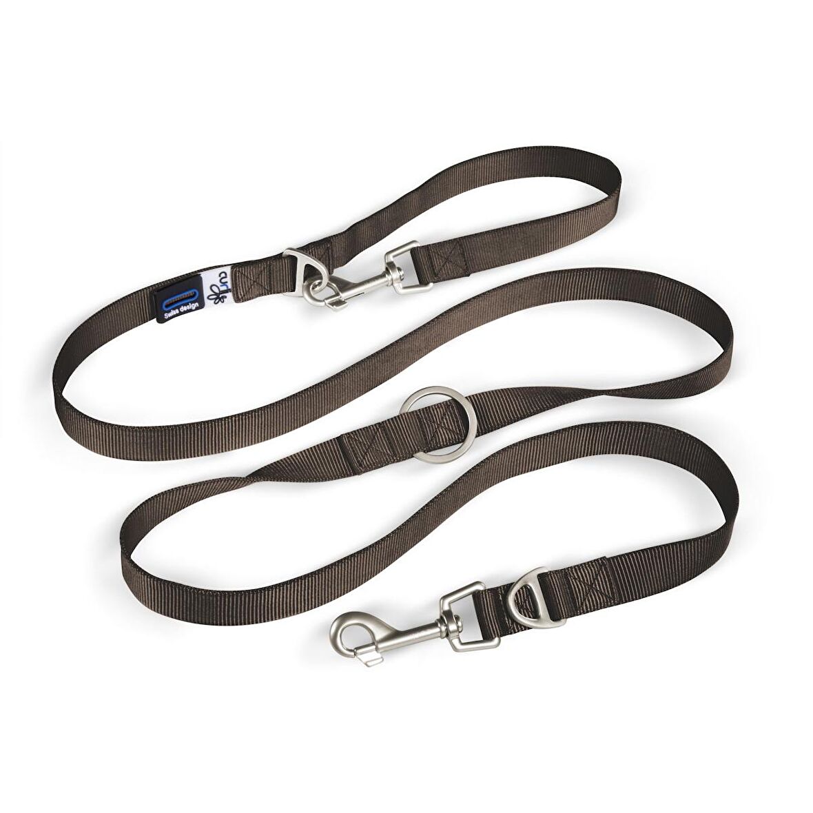Adjustable Leash Naylon Brown L