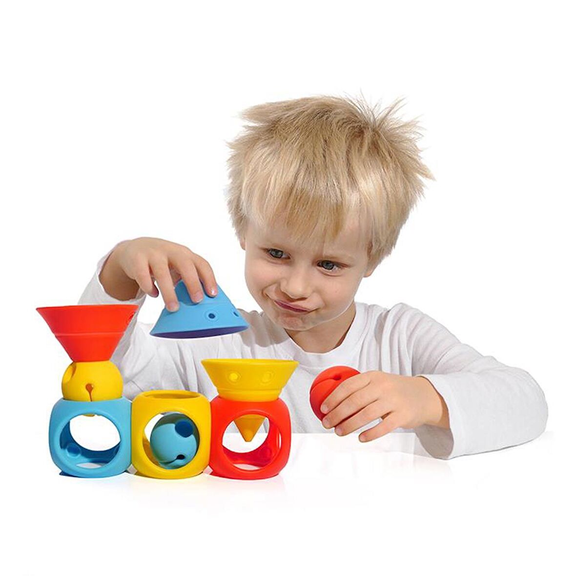 Moluk Building Genius - Primary Blue, Red,Yellow
